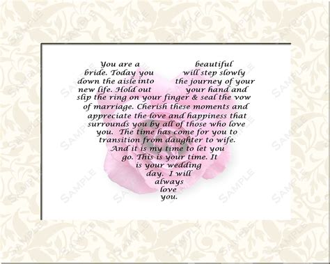 Poem From Mom To Daughter On Wedding Day Free Large Images