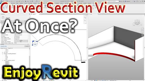 Curved Section View Creation Engsub 레빗 곡선형 단면도 자동작성 Youtube