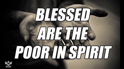 So what does it mean to be blessed? What does "Blessed are the poor in spirit" mean? - YouTube