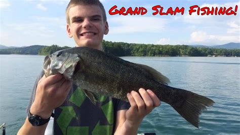Lake Blue Ridge Grand Slam Fishing Walleye Trout Smallmouth