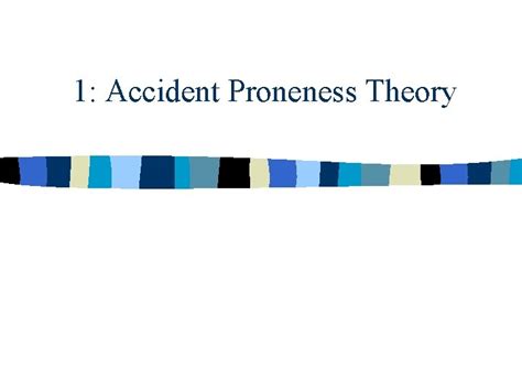 Theories Of Accident Causation Cii Osha Recordable Performance