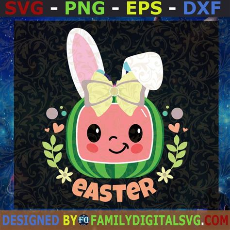 Cocomelon Easter SVG PNG EPS DXF - Premium & Original SVG PNG EPS DXF