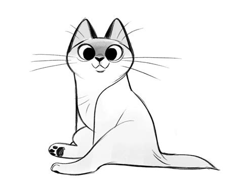 Daily Cat Drawings — 702 Kitten Sketch Faq Submissions Patreon