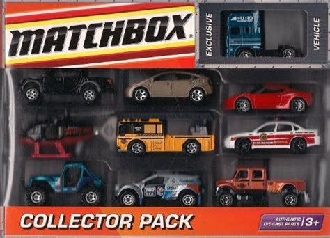 Matchbox Collector Set 10 Pack Semi Truck Exclusive By Mattel 1795