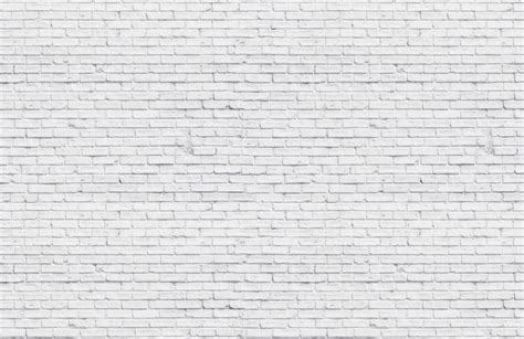Take this wallpaper, for example, it transforms your wall from floor to ceiling as soon as it's installed! White Brick Wallpaper | Clean White Design | MuralsWallpaper