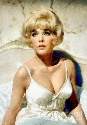 Stella Stevens Wall Art Painting Stella Stevens Vintage Actress By Frank Falcon By