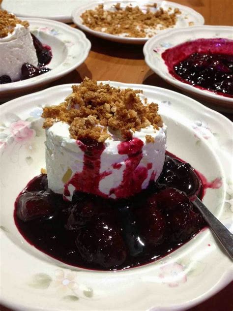 Gordon ramsay's baked cheesecake with raspberries. Gordon Ramsay's Cheesecake with Berry Compote | Gordon ramsey recipes, Food, Desserts