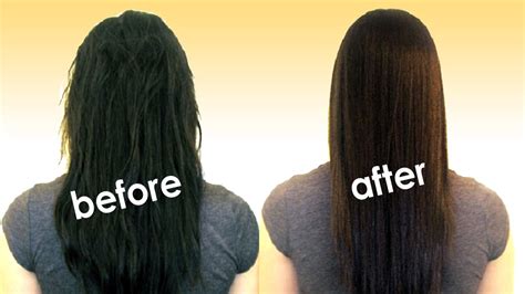 Smoothing Step By Step Permanent Hair Straightening Done