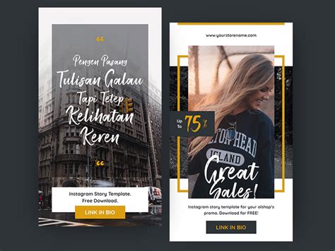 32 Free Instagram Stories Template - Beautiful And Engaging