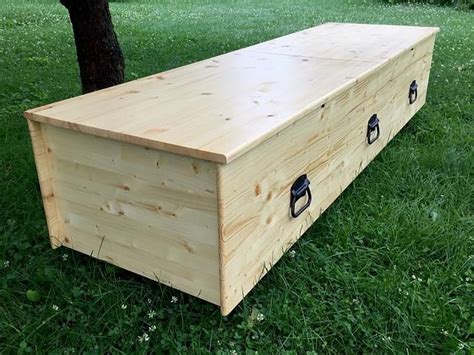 Simple Pine Casket Casket Funeral Planning Wood Projects