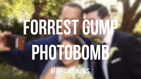 Tom Hanks Photobombs Newlyweds Feelgoodnews Youtube