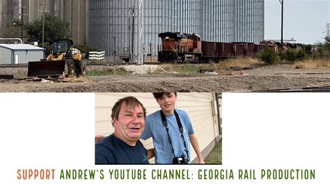 Met A YouTuber From Georgia While Spotting A Train Support His Channel Georgia Rail Production