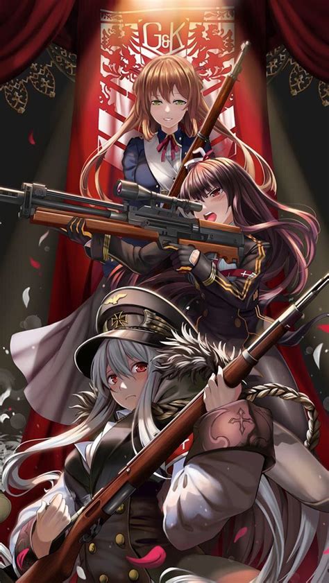 M1903 Springfieldwa2000 And Kar98k~girls Frontline Girls Frontline