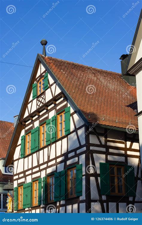 Framework Facade With Window Shutters Stock Photo Image Of Shutter