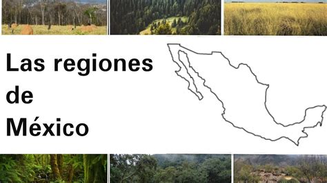 Las Regiones De México Geografía Youtube