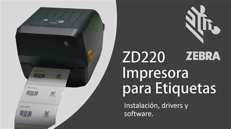 Zebra ZD Impresora para Etiquetas Instalación Drivers y Software YouTube