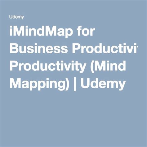 Productivity Imindmap Mind Map Template Biggerplate Kulturaupice