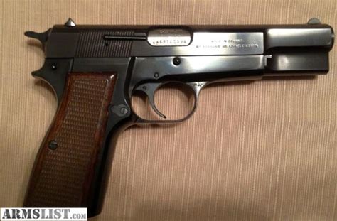 Armslist For Sale Browning 9mm Hp Made In Belgium