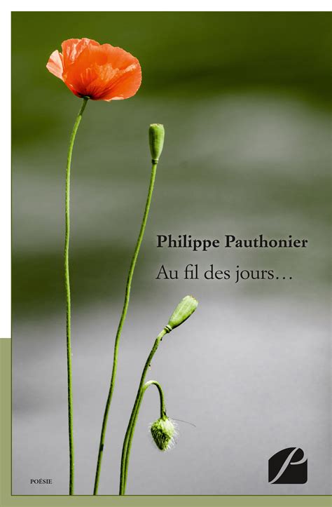Ebook Au Fil Des Jours Par Philippe Pauthonier 7switch