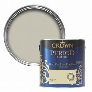 Crown Period Colours Croquet Matt Emulsion Paint 2 5l Rooms Diy At B Q