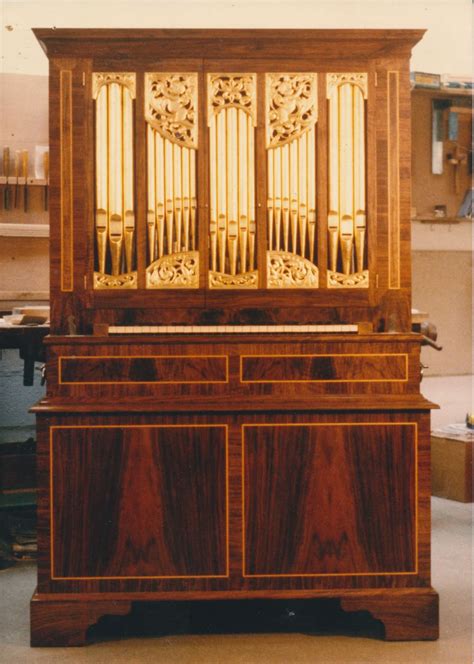 Richard Clayson And Andrew Garrett New Chamber Organ 1985 Goetze And Gwynn