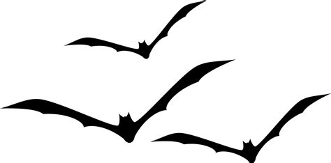 Black Bat Silhouette Transparent Png And Svg Vector File Images
