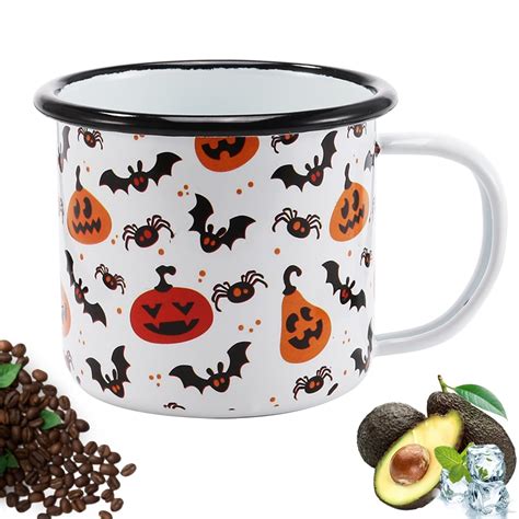 Shop for halloween coffee mugs at bed bath & beyond. Simple and Fashionable Enamel Coffee Mugs, Halloween ...