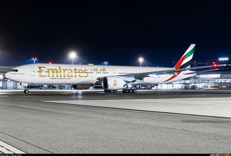 A6-EGJ - Emirates Airlines Boeing 777-300ER at Prague - Václav Havel ...