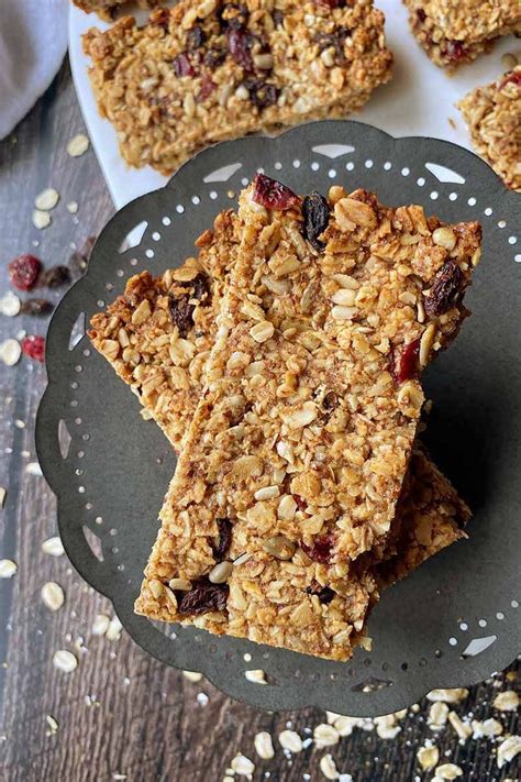 Gluten Free Dairy Free Granola Bars Recipe Foodal Recipe Granola