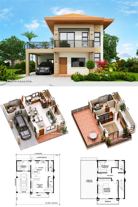 Two Story House Design 2 Storey House Design Two Story House Plans