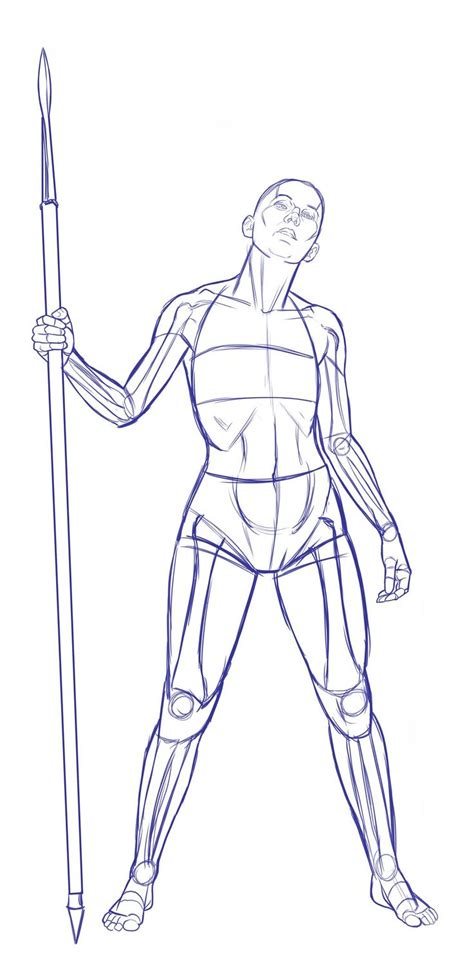 178 F Stand Spear By POSEmuse On DeviantArt Pose Reference Art