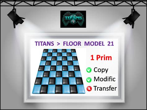 Second Life Marketplace Titans Floor Model 21