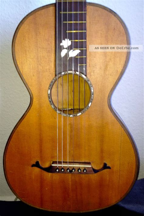Early Romantic Guitar Germany 1825 1840 Alte Antike Gitarre
