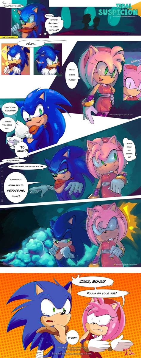 Sonic And Amy Sonic Funny Sonic And Amy Sonic