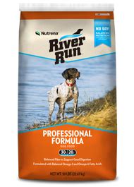 Here are the dog food advisor's top 20 best dry dog food brands for the current month. River Run Professional Formula Dog Food by Nutrena