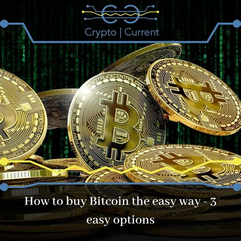 You should consider whether you understand how cfds work and whether you can afford to take the high risk of losing your money. How to Buy Bitcoin the Easy Way - 3 Easy Options - Crypto ...