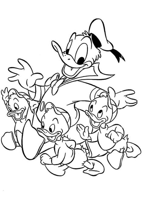 Free Printable Ducktales Coloring Pages | Disney coloring pages