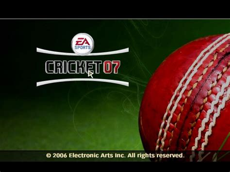 Download ea sports cricket game 07 free full setup exe. EA Sports Cricket 2007 Full Version Pc compressed ~ Downloads&Hacks