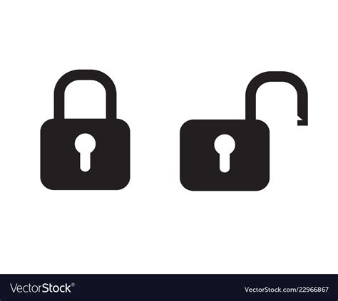 Check out our unlock symbol selection for the very best in unique or custom, handmade pieces from our shops. Black padlock locked and unlocked lock web icon Vector Image
