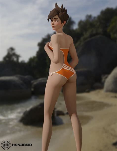 Tracer One Piece Swimsuithanabi3d Rider8344