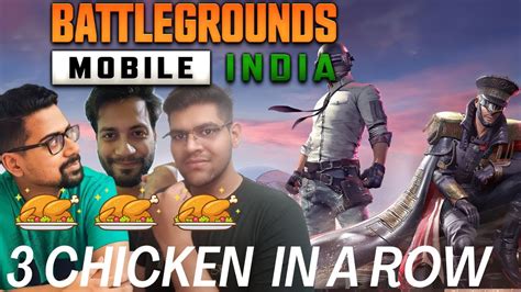 3 Chicken Dinner With S8ulpothead And Sunnycomrades Bgmi Highlights