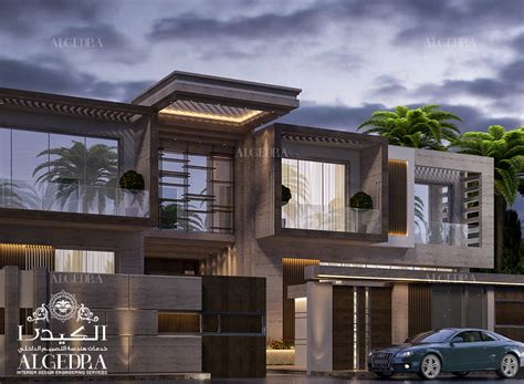 Exterior Design Of Luxury Villa In Dubai Homify