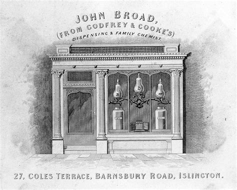 Advertisement For John Broad Dispensing Chemist 27 Coles Terrace