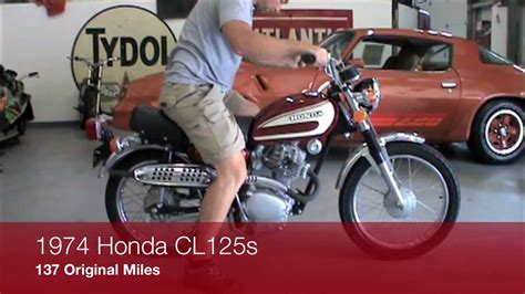 1974 Honda Cl125s Youtube