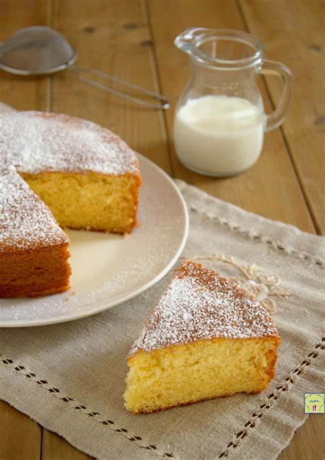 Torta Al Latte Caldo O Hot Milk Sponge Cake Soffice E Facile