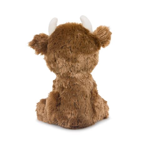 Petface Buddies Hetty Highland Cow Plush Dog Toy Petface By