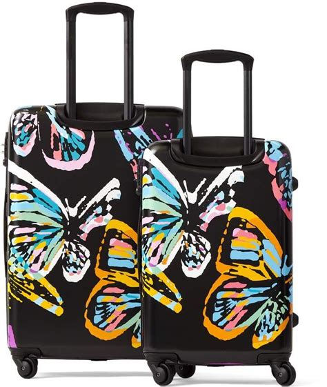 The duffel bag's honeycomb stitch pattern ensures tear resistance. Hardside Spinner Luggage Set #verabradley #affiliate ...