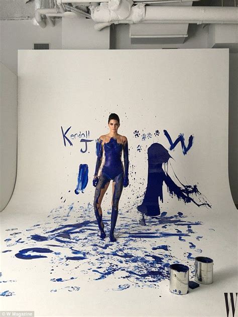 Kendall Jenner Joins Gigi Hadid For Bizarre Art Fashion Shoot