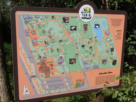 Anchorage Alaska Alaska Zoo Map Only Native And Cold Clima Flickr