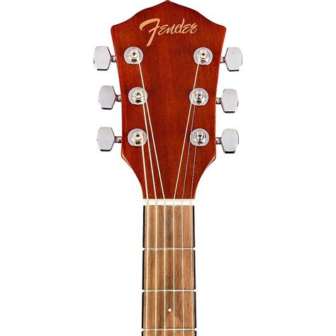 Fender Fa 135ce All Mahogany Concert Acoustic Electric Guitar Mahogany 885978082360 Ebay